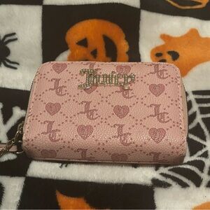 Juicy Couture Light Pink Monogram Wallet
